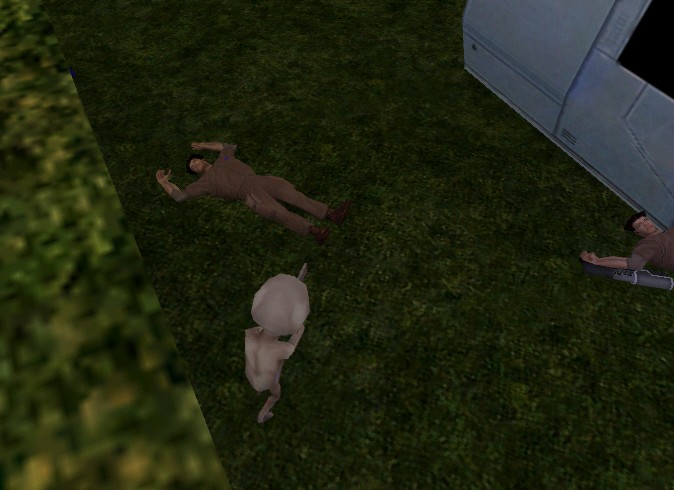 Sectoid armed with Plasma Pistol